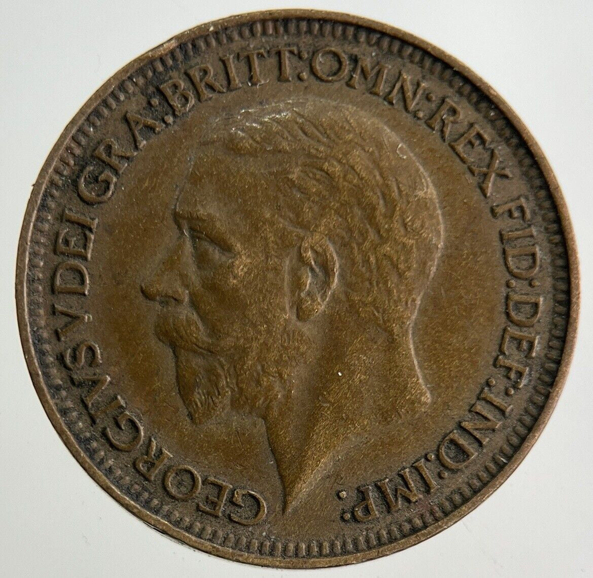 1927 George V Farthing Coin | Fine Collectable Grade