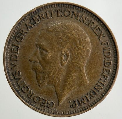 1927 George V Farthing Coin | Fine Collectable Grade