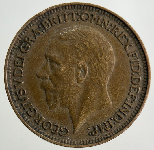 1927 George V Farthing Coin | Fine Collectable Grade