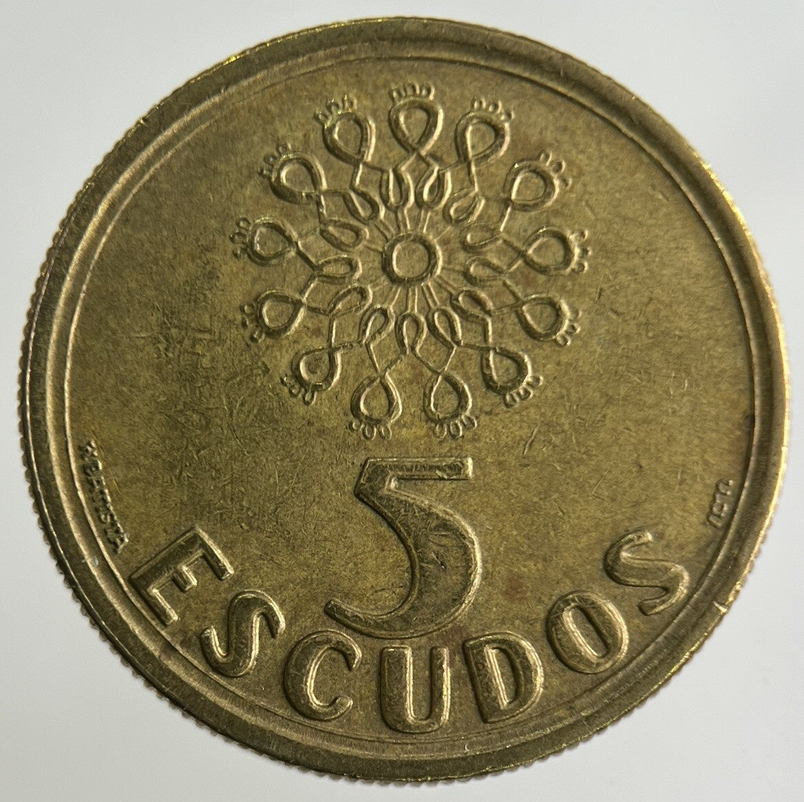 1994 Portugal 5 Escudos Coin | Fine Collectable Grade