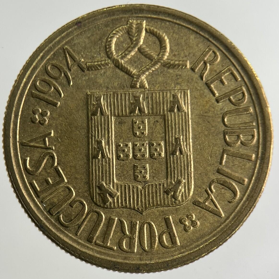 1994 Portugal 5 Escudos Coin | Fine Collectable Grade