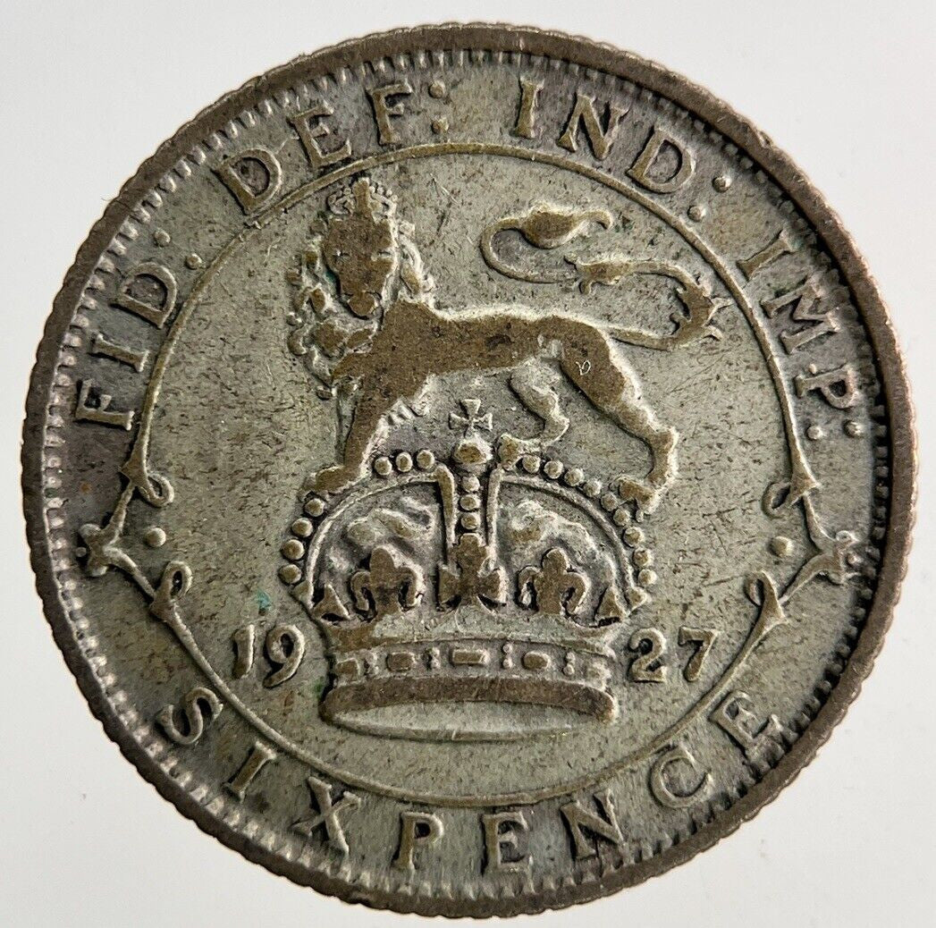 1927 George V Sixpence Silver Coin | Collectable Grade