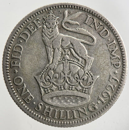 1927 George V Shilling Silver Coin | Collectable Grade