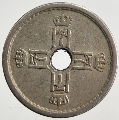 1927 Norway 25 Ore Coin | Fine Collectable Grade | a356