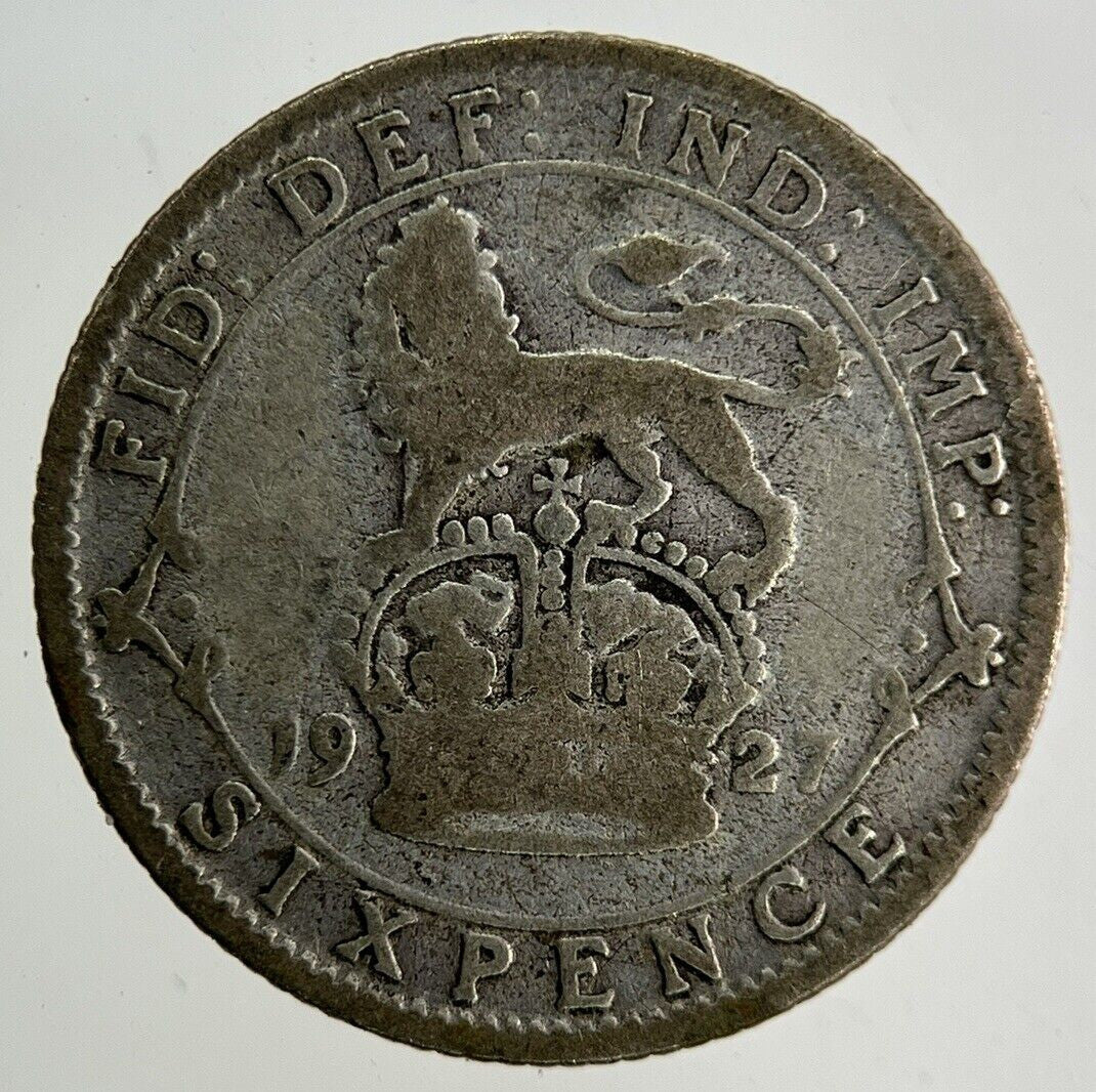 1927 George V Sixpence Silver Coin | Collectable Grade