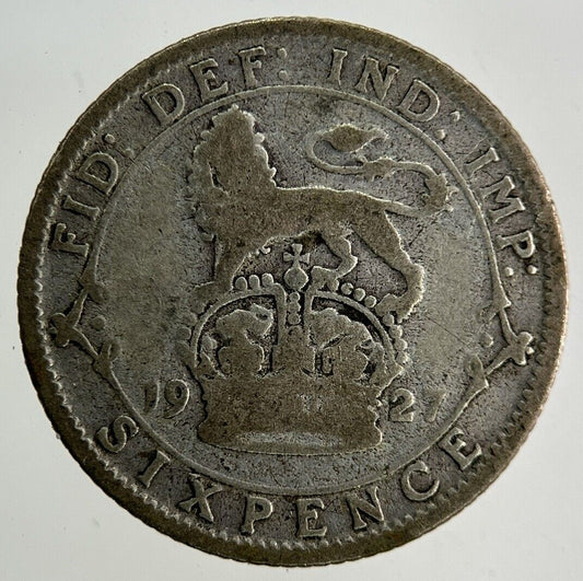 1927 George V Sixpence Silver Coin | Collectable Grade