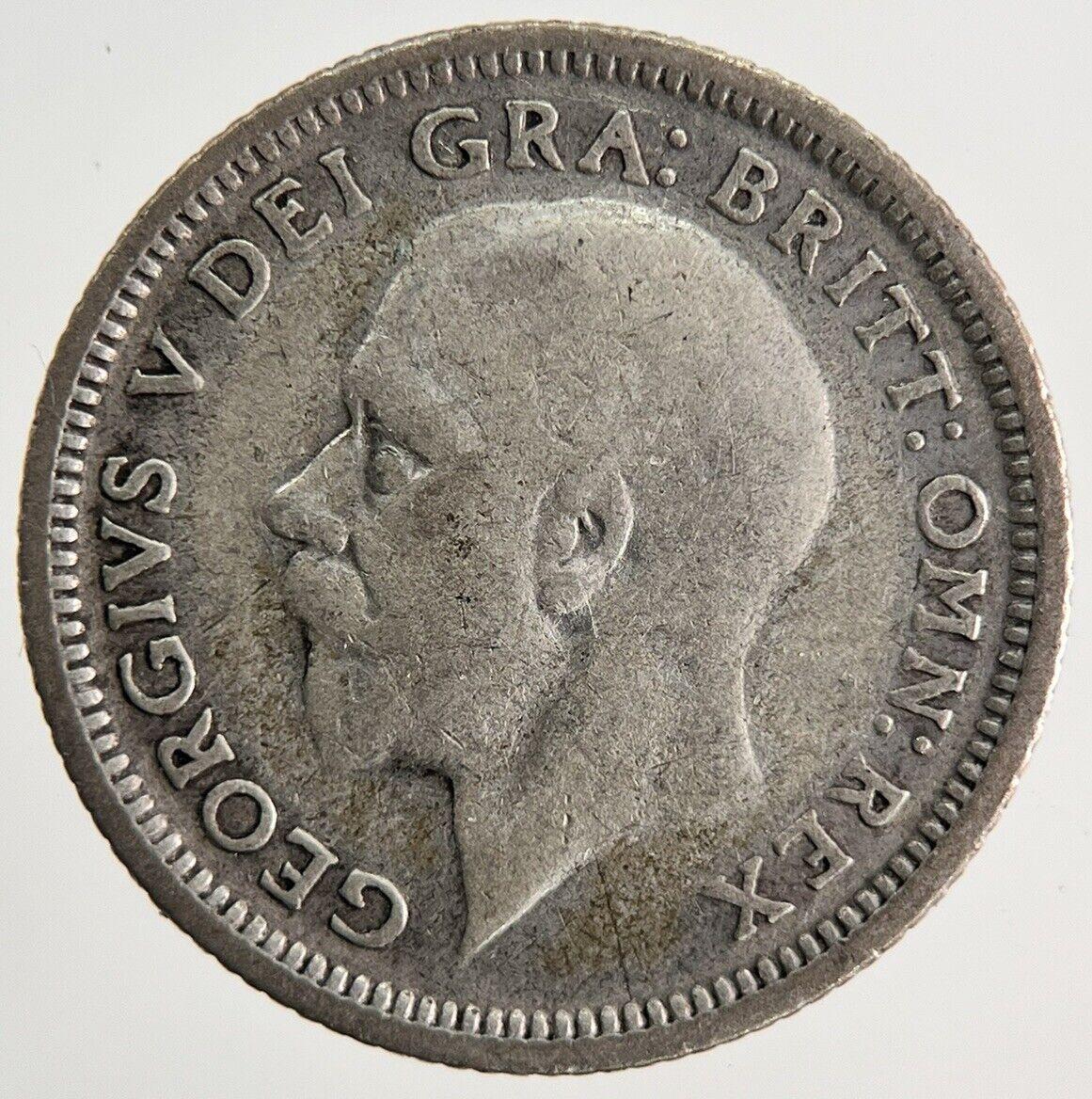 1927 George V Sixpence Silver Coin | Fine Collectable Grade