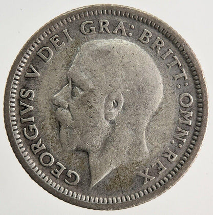 1927 George V Sixpence Silver Coin | Fine Collectable Grade
