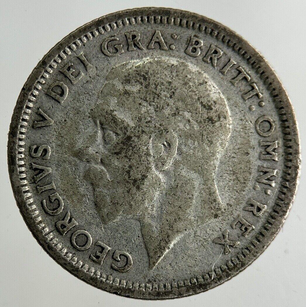 1927 George V Sixpence Silver Coin | Fine Collectable Grade