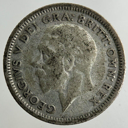 1927 George V Sixpence Silver Coin | Fine Collectable Grade