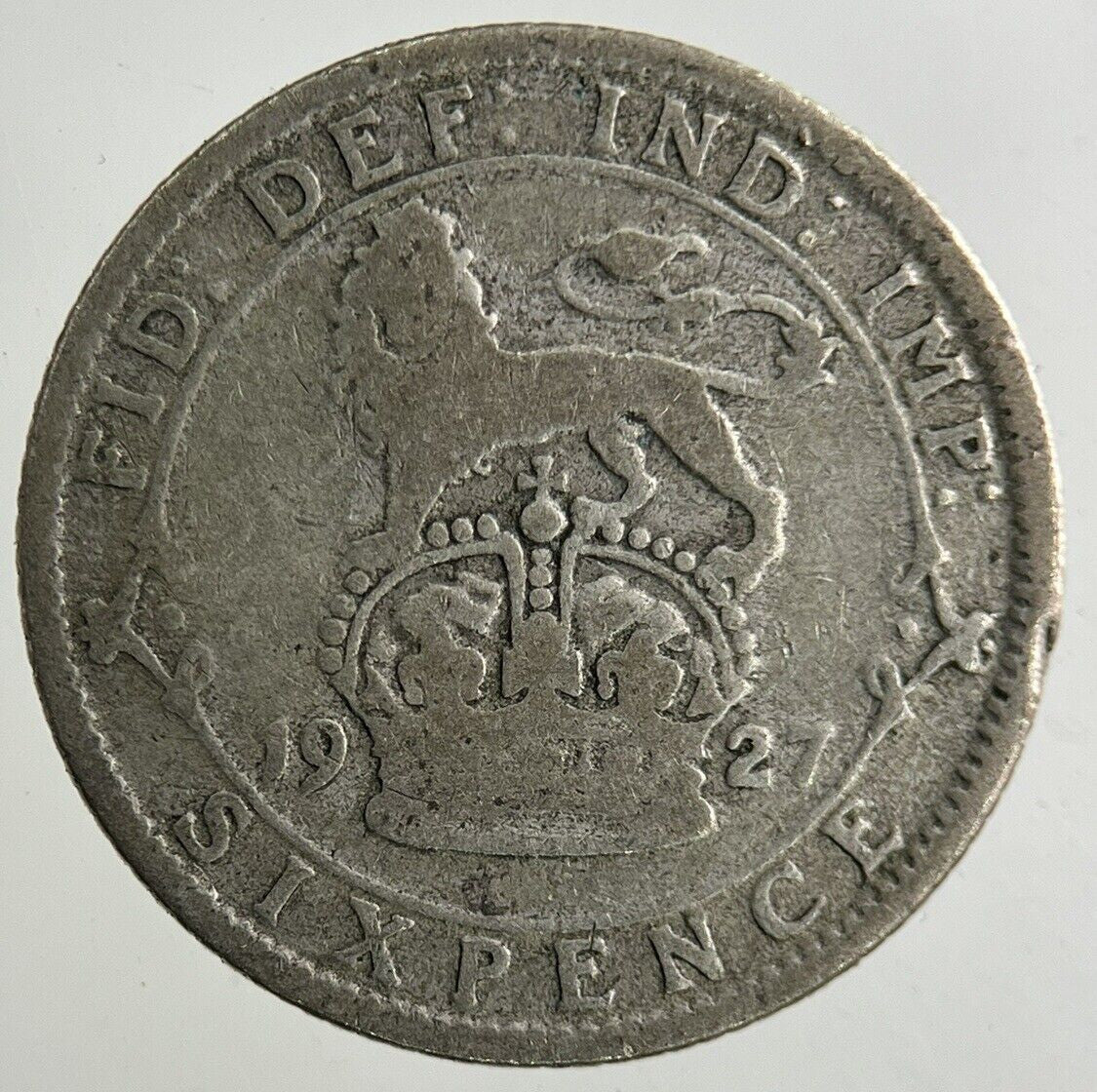 1927 George V Sixpence Silver Coin | Collectable Grade