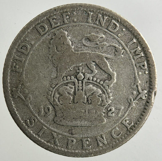 1927 George V Sixpence Silver Coin | Collectable Grade