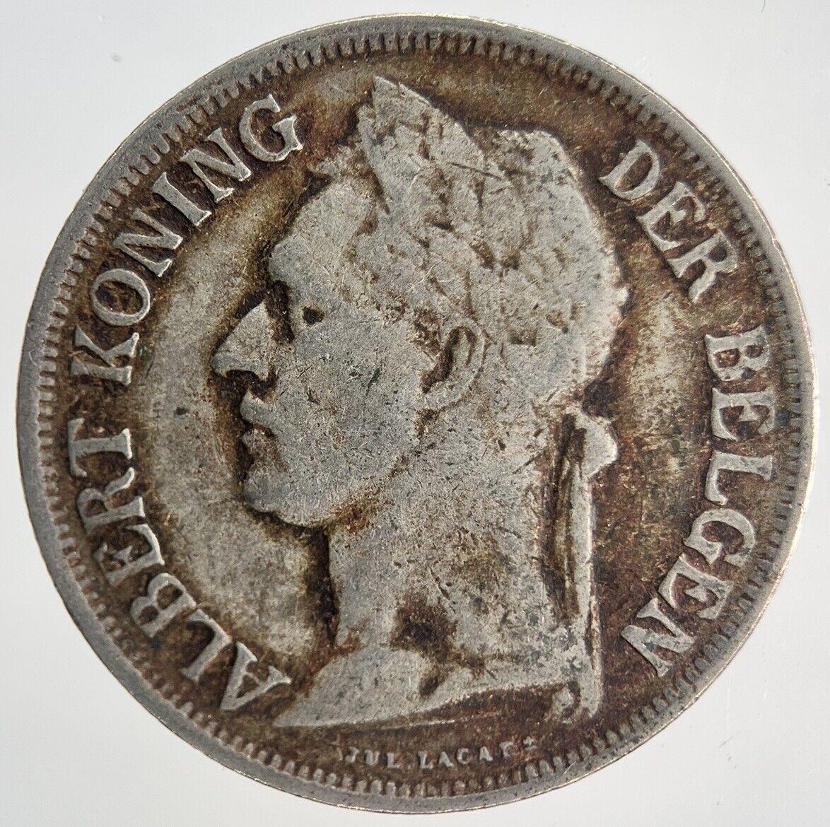 1928 1 One Franc Belgian Congo Coin | Collectable Grade | a1958