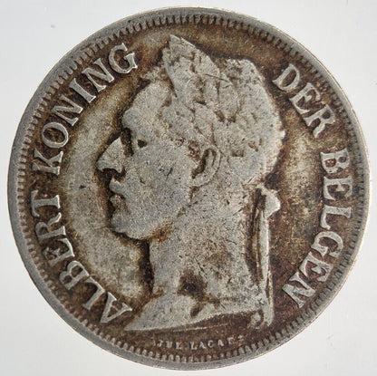 1928 1 One Franc Belgian Congo Coin | Collectable Grade | a1958
