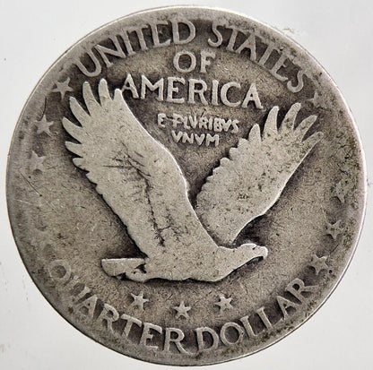 1927 US USA Standing Liberty Quarter Silver Coin | Collectable Grade a6032