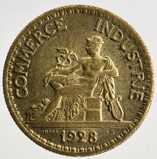 1928 France 50 Centimes Coin | Fine Collectable Grade