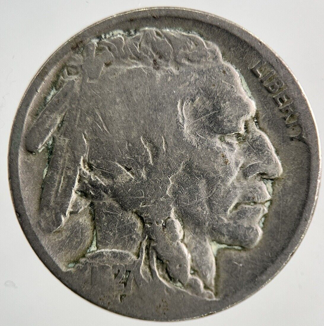 1927 US USA Buffalo Nickel Coin | Collectable Grade