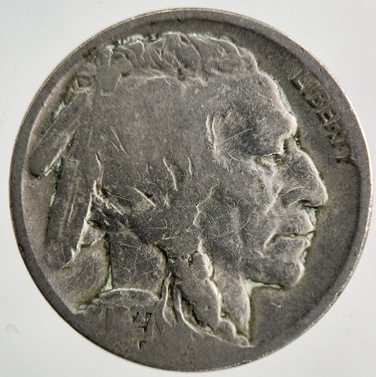 1927 US USA Buffalo Nickel Coin | Collectable Grade