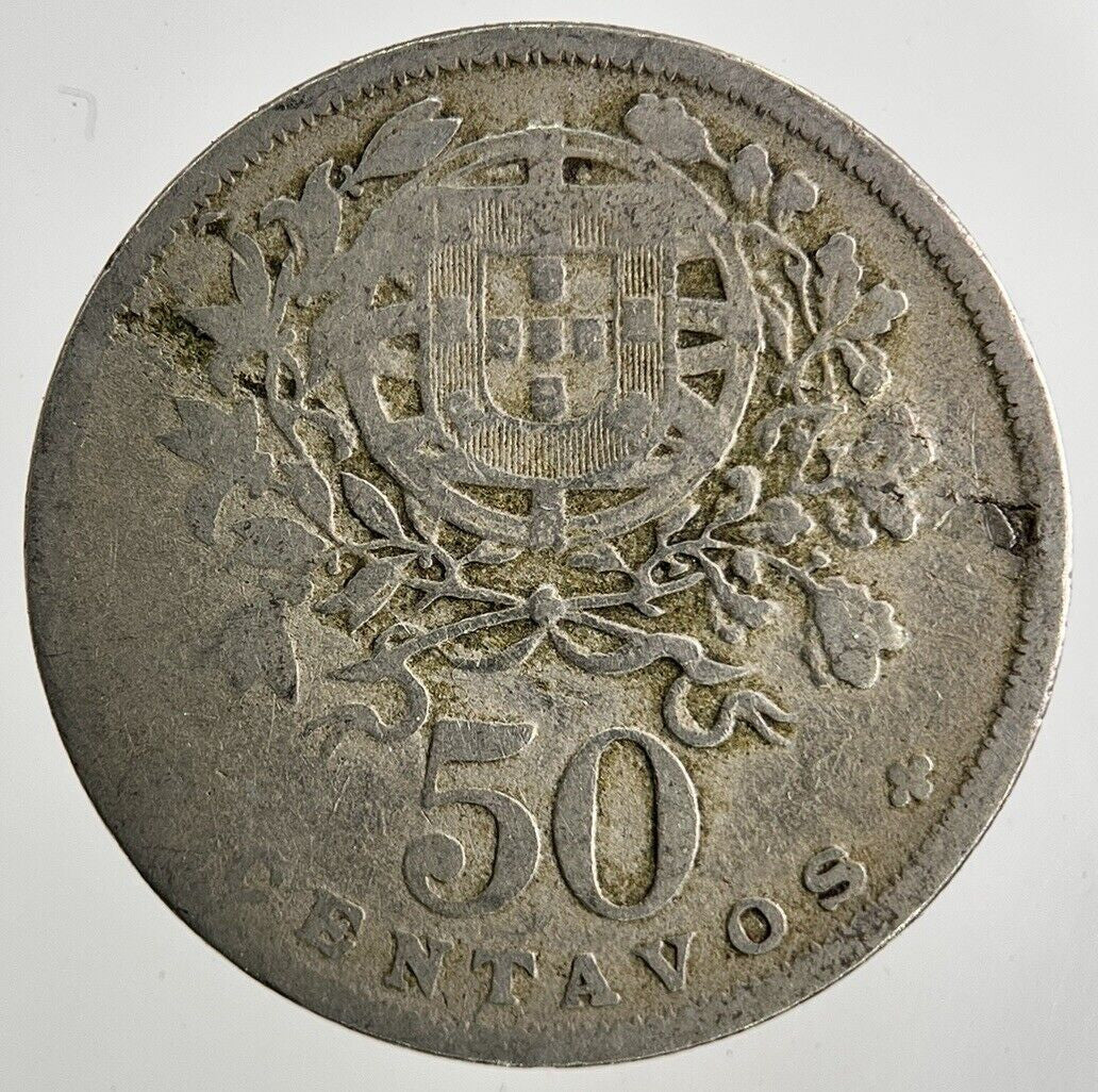 1927 Portugal 50 Centavos Coin | Collectable Grade