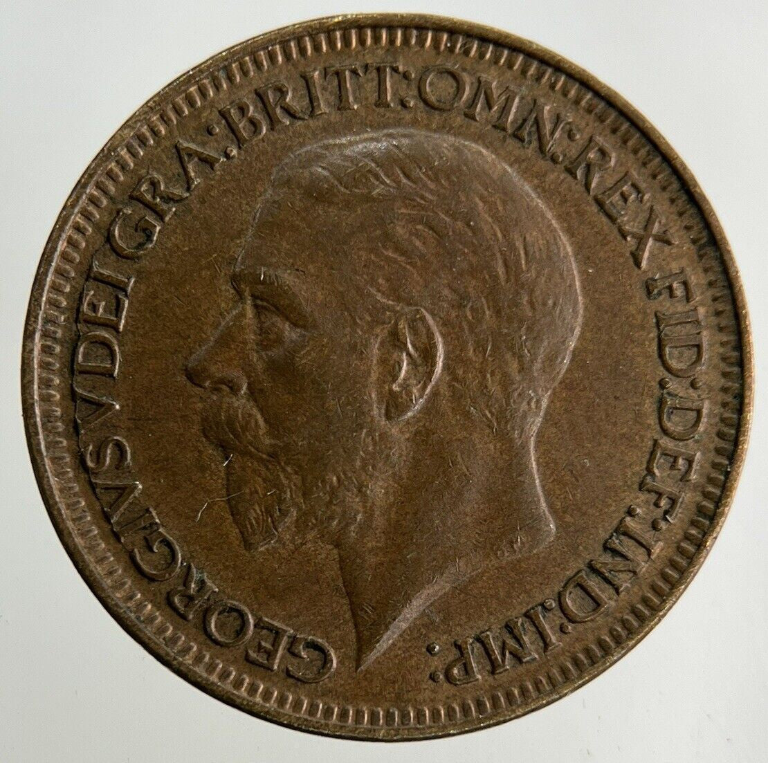 1928 George V Farthing Coin | Fine Collectable Grade