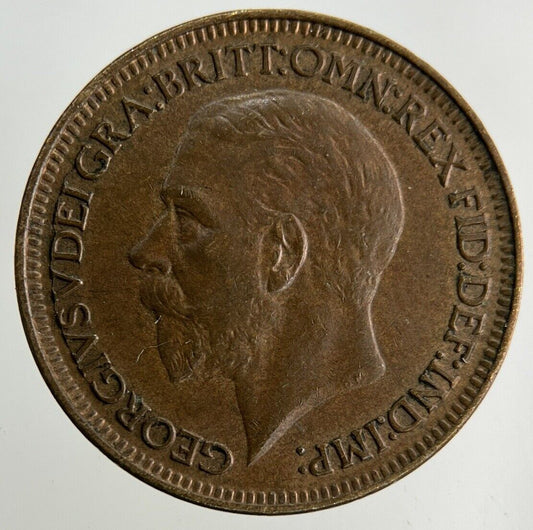1928 George V Farthing Coin | Fine Collectable Grade