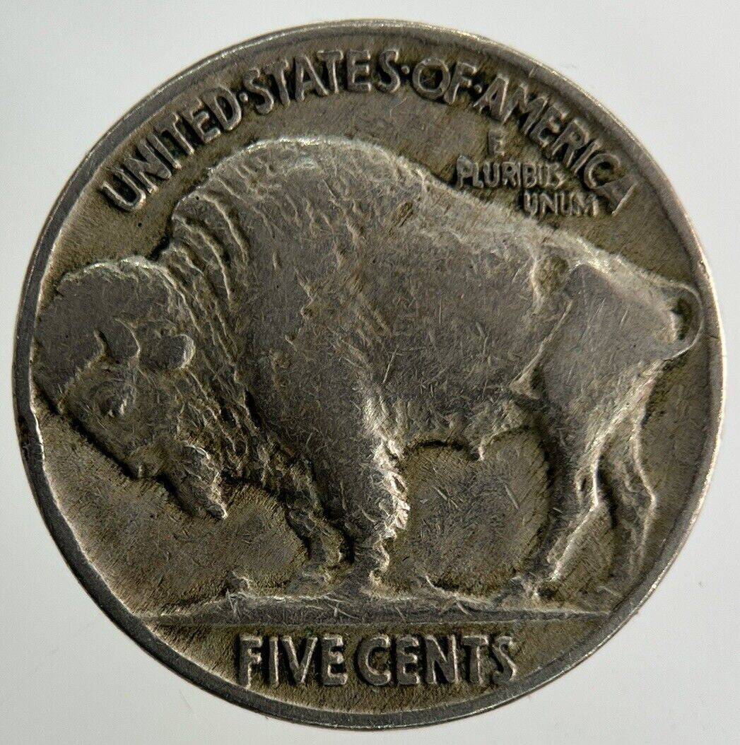1927 US USA Buffalo Nickel Coin | Fine Collectable Grade