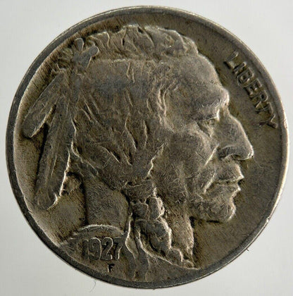 1927 US USA Buffalo Nickel Coin | Fine Collectable Grade