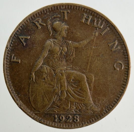 1928 George V Farthing Coin | Fine Collectable Grade