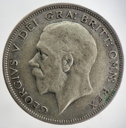 1928 George V Half-Crown Silver Coin | Fine Collectable Grade