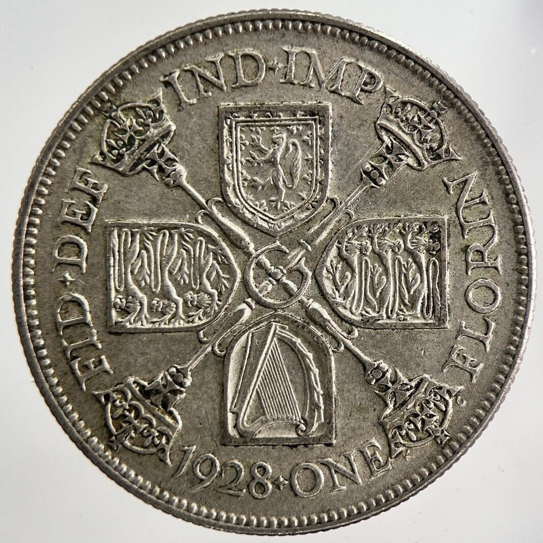 1928 George V Florin Silver Coin | Very High Grade