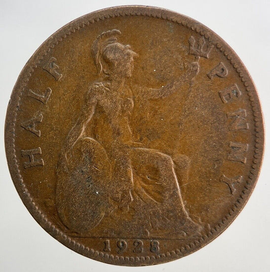1928 George V Half-Penny Coin | Collectable Grade