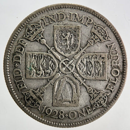 1928 George V Florin Silver Coin | Collectable Grade