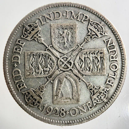 1928 George V Florin Silver Coin | Collectable Grade