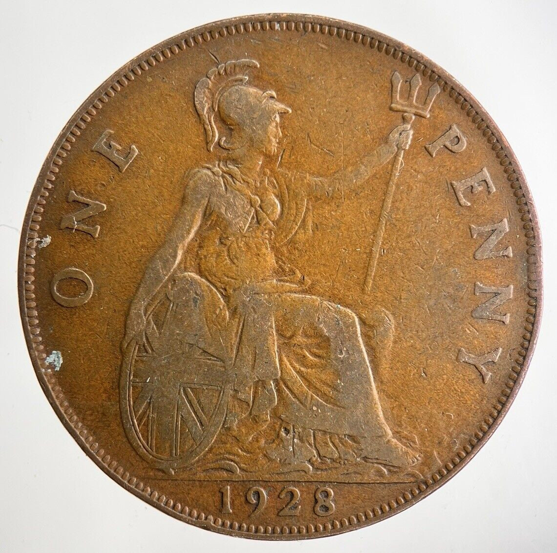 1928 George V One Penny Coin | Collectable Grade