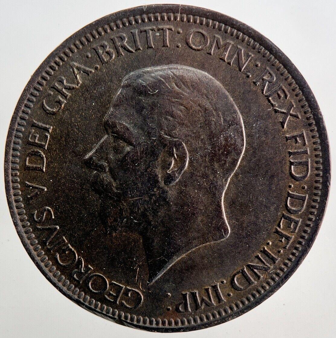 1928 George V Half-Penny Coin | Very High Grade