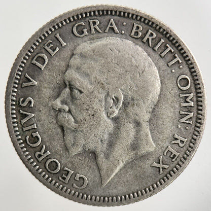 1928 George V Shilling Silver Coin | Fine Collectable Grade