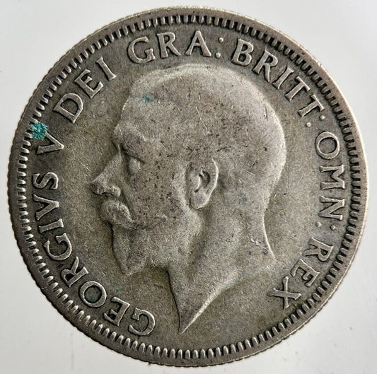 1928 George V Shilling Silver Coin | Fair Grade