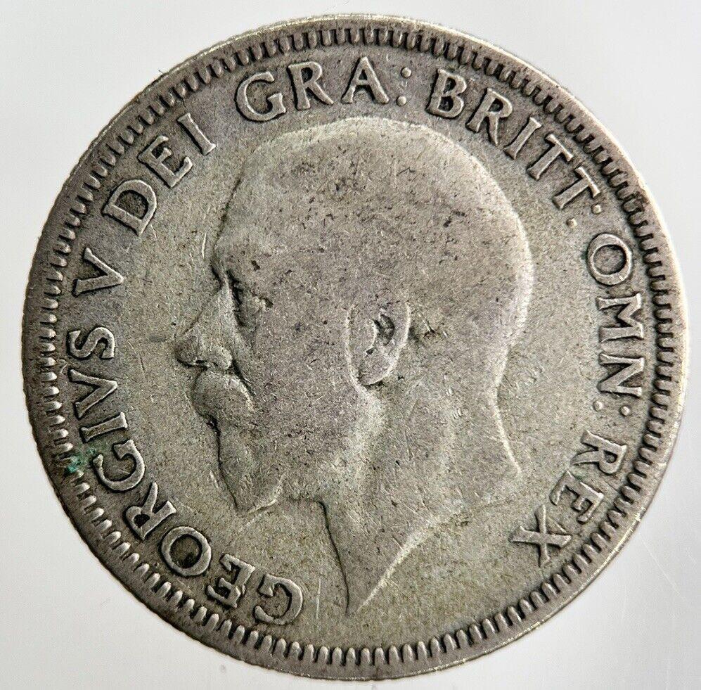 1928 George V Shilling Silver Coin | Fair Grade