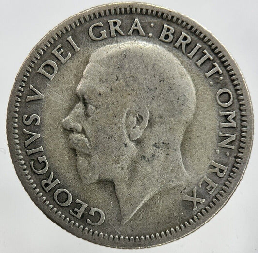 1928 George V Shilling Silver Coin | Fair Grade