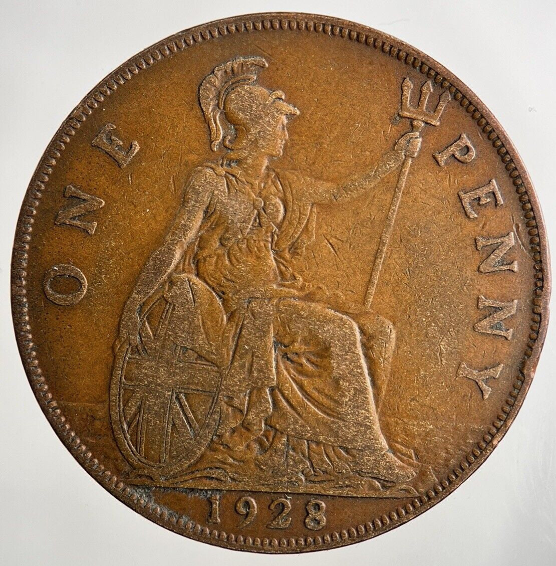 1928 George V One Penny Coin | Fine Collectable Grade