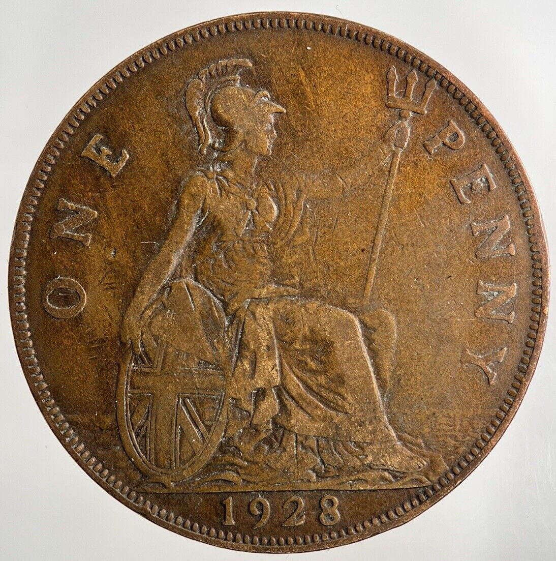 1928 George V One Penny Coin | Fine Collectable Grade