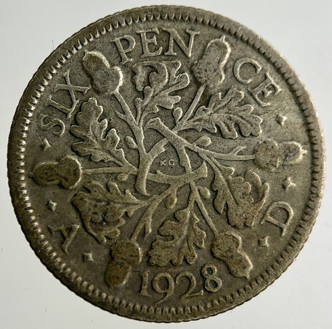 1928 George V Sixpence Silver Coin | Collectable Grade