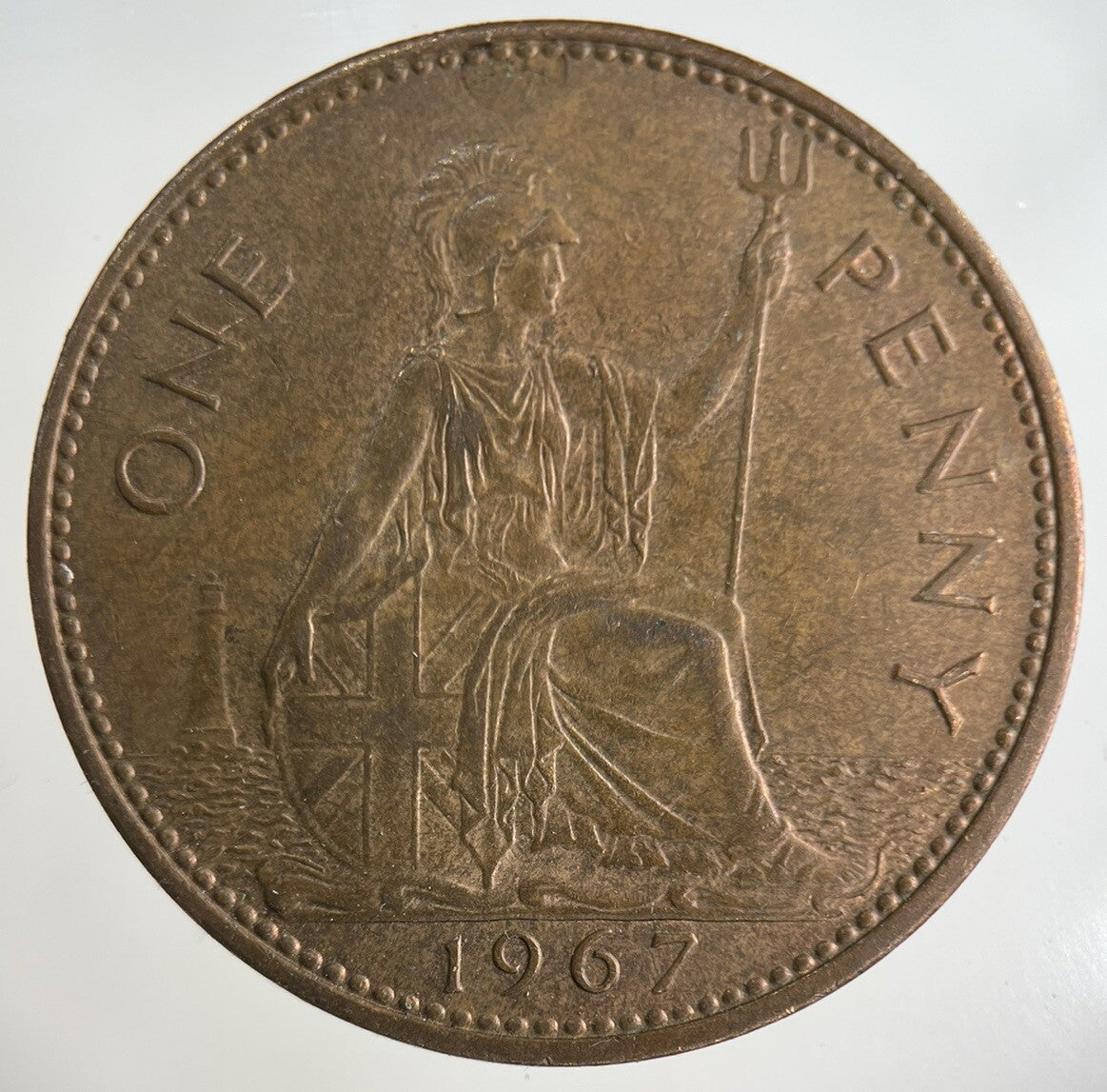 1967 Elizabeth II 2nd One Penny Coin | Fine Collectable Grade