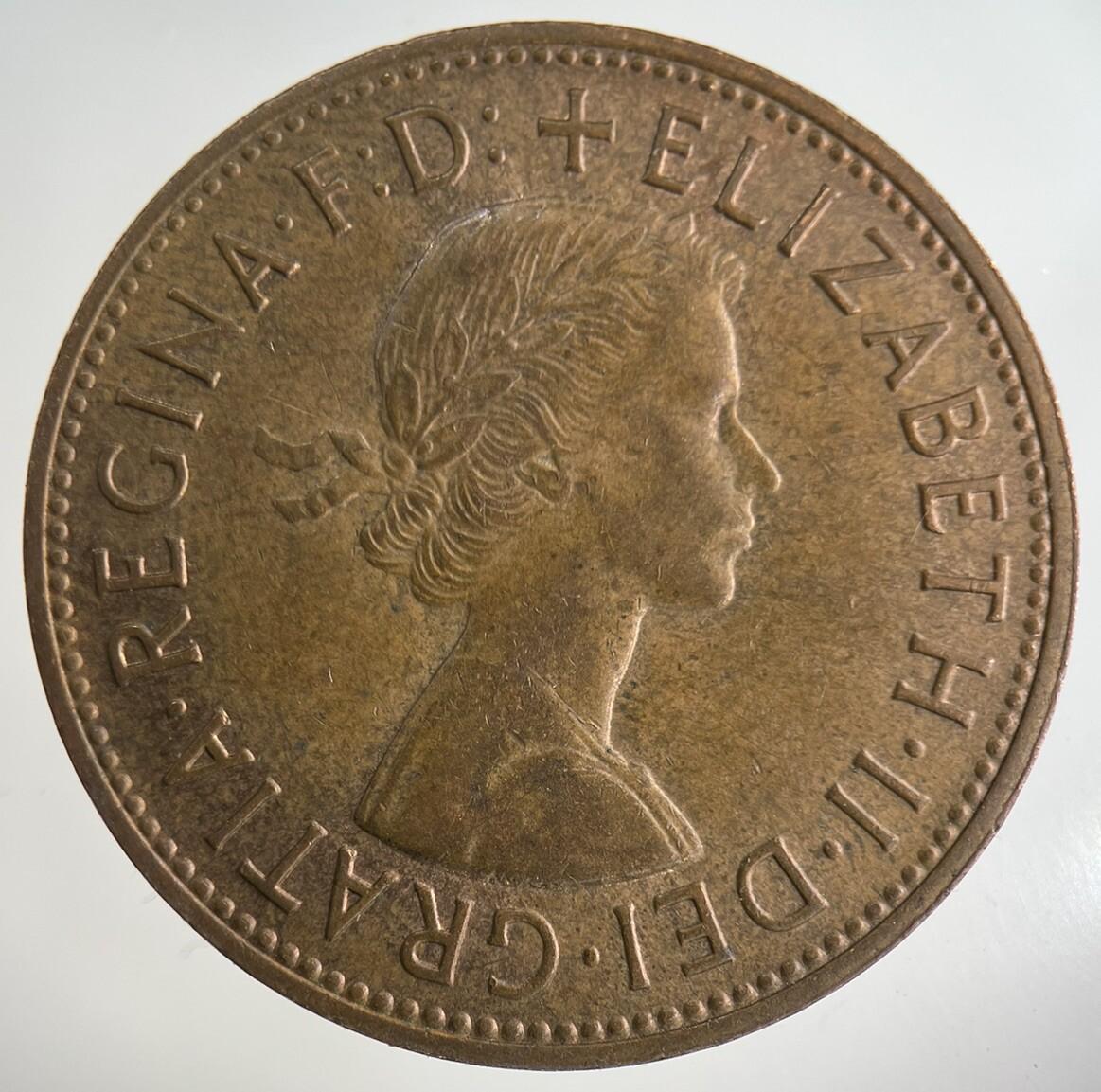 1967 Elizabeth II 2nd One Penny Coin | Fine Collectable Grade