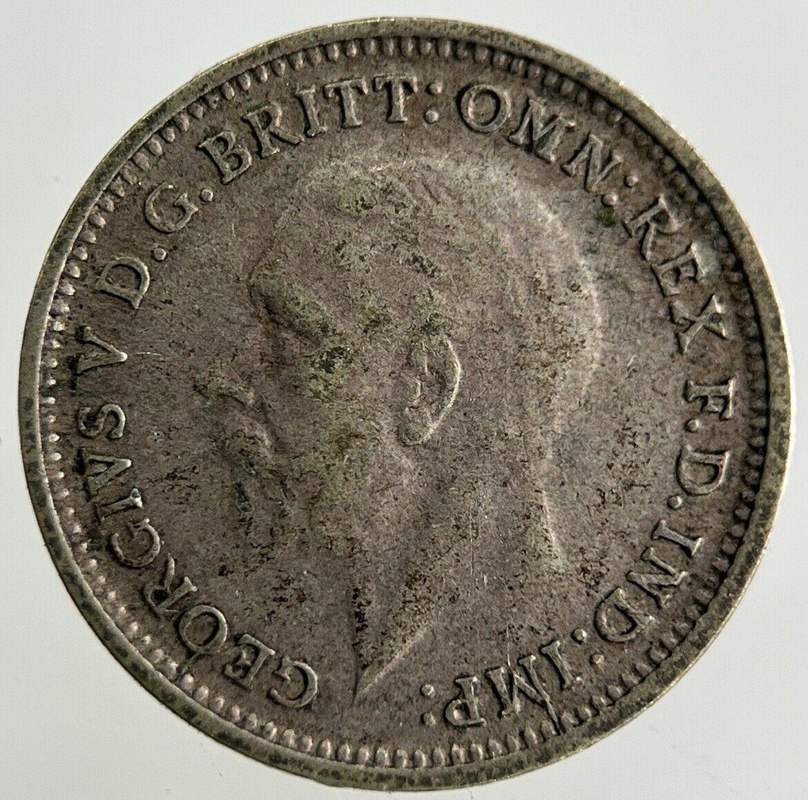 1928 George V Threepence Silver Coin | Fine Collectable Grade