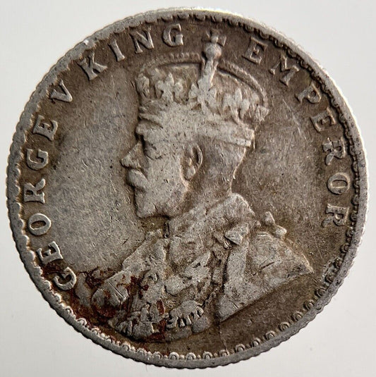 1928 India 1/4 Quarter Rupee Silver Coin | Collectable Grade | a3492