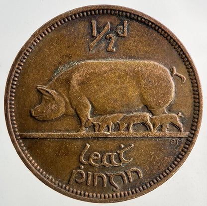1928 Irish Half-Penny Coin | Very High Grade