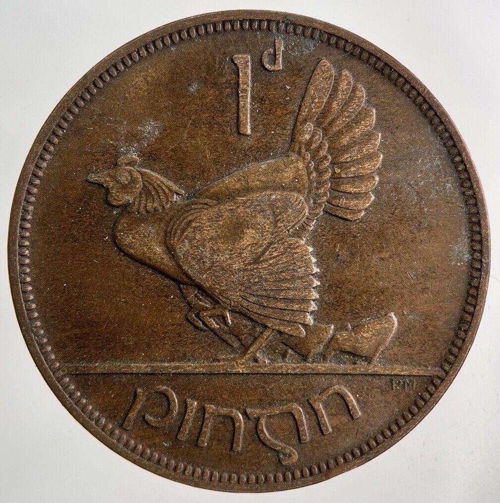 1928 Irish One Penny Coin | Fine Collectable Grade