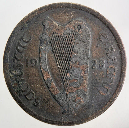 1928 Irish Florin Silver Coin | Fair Grade