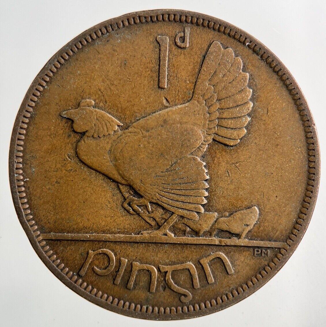 1928 Irish One Penny Coin | Fine Collectable Grade